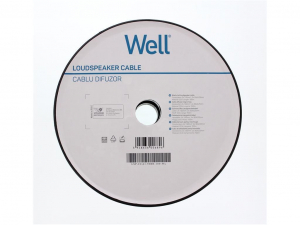 Well LSP-CCA1.50BR-100-WL Hangsz&oacute;r&oacute; k&aacute;bel fekete / piros 2x1,5mm2 (LSP-CCA1-50BR-100-WL)