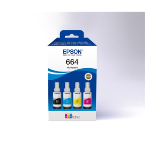 DUPLA CIOKK! EZZEL: epsonC13T66464A     Epson Tintapatron szett 664 EcoTank 4-colour multipack (BCMY) (C13T66464A)