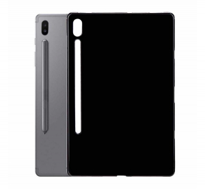 Szilikon tok (ultrav&eacute;kony) FEKETE Samsung Galaxy Tab S7 FE WIFI 12.4 (SM-T733) / Galaxy Tab S7 FE 5G (SM-T736) / Galaxy Tab S7 FE WIFI (SM-T730) "Giga