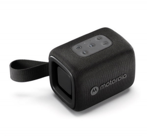 Motorola ROKR 300 bluetooth hordozható hangszóró (v5.3, 950mAh belső akku, 7W, IP67 vízálló) FEKETE (810036773744)