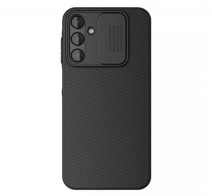 Nillkin CAMSHIELD szilikon telefonv&eacute;dő (&uuml;t&eacute;s&aacute;ll&oacute;s&aacute;g, kamerav&eacute;dő, cs&iacute;kos) FEKETE Samsung Galaxy A15 5G (SM-A156) / Galaxy A15 4G (SM-A155) (GP-151992)
