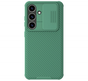 Nillkin CAMSHIELD PRO szilikon telefonv&eacute;dő (&uuml;t&eacute;s&aacute;ll&oacute;s&aacute;g, kamerav&eacute;dő, cs&iacute;kos) S&Ouml;T&Eacute;TZ&Ouml;LD Samsung Galaxy S24 Plus (SM-S926) (GP-151260)