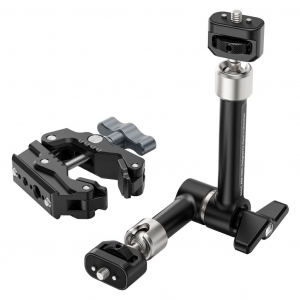 Ulanzi R011a super clamp, satu, r&ouml;gz&iacute;tőbilincs, HD01 10"-os magic arm (UL-T018)