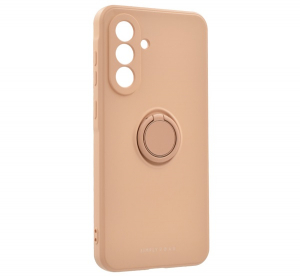 Roar AMBER szilikon telefonv&eacute;dő (tart&oacute;gyűrű, m&aacute;gneses, kamerav&eacute;dő) R&Oacute;ZSASZ&Iacute;N Samsung Galaxy A56 5G (SM-A566) (GP-166314)