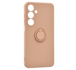Roar AMBER szilikon telefonv&eacute;dő (tart&oacute;gyűrű, m&aacute;gneses, kamerav&eacute;dő) R&Oacute;ZSASZ&Iacute;N Samsung Galaxy A15 4G (SM-A155) / Galaxy A15 5G (SM-A156) (GP-150950)