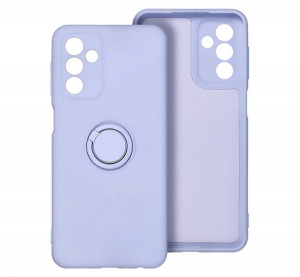 Szilikon telefonv&eacute;dő (tart&oacute;gyűrű, mikrofiber pl&uuml;ss belső, m&aacute;gneses, kamerav&eacute;dő) LILA Samsung Galaxy A26 5G (SM-A266) "Gigapack csomagol&aacute;s" (GP-166369)