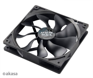 Akasa APACHE Black 140mm hűtőventilátor (AK-FN062)