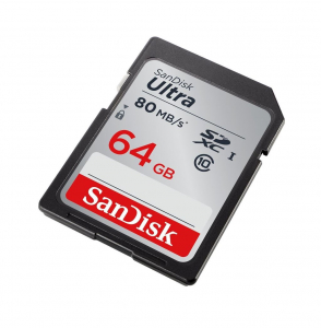 64GB SDXC Sandisk Ultra CL10  (SDSDUNC-064G-GN6IN / 139768)