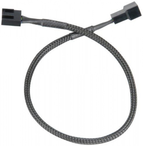 Akasa 4pin PWM apa-anya ventilátor hosszabbító kábel 30cm (AK-CBFA01-30)