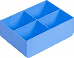 Alutec Szersz&aacute;mtart&oacute; bet&eacute;t 4 r&eacute;szes (H x Sz x Ma) 153 x 111 x 52 mm (66023)