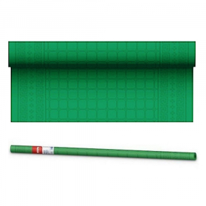 Fato Asztalter&iacute;tő damask tekercses 1,2 x 7 m  smaragdz&ouml;ld (86613600)