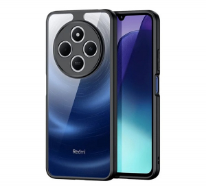 Dux Ducis AIMO szilikon telefonv&eacute;dő (&uuml;t&eacute;s&aacute;ll&oacute;s&aacute;g, kamerav&eacute;dő, matt) FEKETE Xiaomi Redmi 14C 4G (GP-163196)