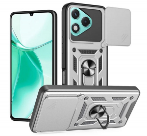 Defender szilikon telefonv&eacute;dő (&uuml;t&eacute;s&aacute;ll&oacute;s&aacute;g, tart&oacute;gyűrű, kamerav&eacute;dő) EZ&Uuml;ST Honor 400 Lite "Gigapack csomagol&aacute;s" (GP-169275)