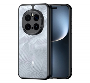 Dux Ducis AIMO szilikon telefonv&eacute;dő (&uuml;t&eacute;s&aacute;ll&oacute;s&aacute;g, kamerav&eacute;dő, matt, hull&aacute;m) FEKETE Honor Magic 7 Pro (GP-166621)