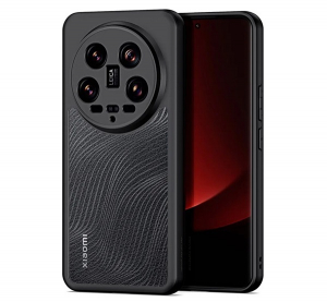 Dux Ducis AIMO szilikon telefonv&eacute;dő (&uuml;t&eacute;s&aacute;ll&oacute;s&aacute;g, kamerav&eacute;dő, matt, hull&aacute;m) FEKETE Xiaomi 14 Ultra (GP-156069)