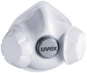 Uvex silv-Air exxcel 7333  Finom por ellen v&eacute;dő maszk szeleppel FFP3 3 db EN 149:2001 + A1:2009 DIN 149:2001 + A1:2009 (8787333)