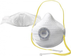 Moldex Air  Finom por ellen v&eacute;dő maszk szeleppel FFP3 D 10 db (320501)