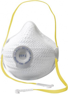 Moldex Air  Finom por ellen v&eacute;dő maszk szeleppel FFP3 D 10 db (320501)