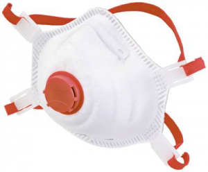 GIME Finom por ellen v&eacute;dő maszk szeleppel FFP3 10 db EN 149:2001 + A1:2009 DIN 149:2001 + A1:2009 (2575496)