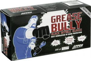Kunzer 100 db Nitril Eldobhat&oacute; kesztyű M&eacute;ret (kesztyű): M EN 374, EN 455 (GREASE BULLY M)