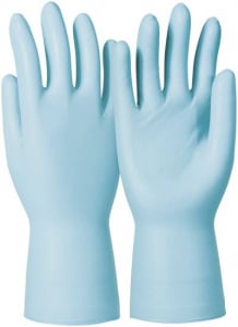 KCL Dermatril P  50 db Nitril Eldobhat&oacute; kesztyű M&eacute;ret (kesztyű): 9, L (743-9)