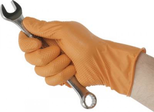 Kunzer Eldobhat&oacute; nitril kesztyű, XL, 90 db,  (TIGER GRIP XL)
