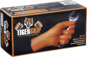 Kunzer Eldobhat&oacute; nitril kesztyű, XL, 90 db,  (TIGER GRIP XL)