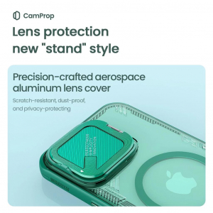 Nillkin Iceblade Prop m&aacute;gneses fekete v&eacute;dőtok Apple Iphone 16 Pro Max k&eacute;sz&uuml;l&eacute;khez