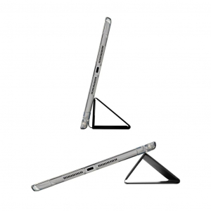 OBAL:ME MistyTab fekete Smartbook tok, penci tartóval Apple iPad 10.2” táblagéphez