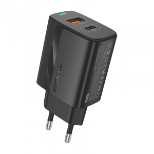 Foneng EU66 A+C hálózati töltő (fekete) (EU66 C-C/black)