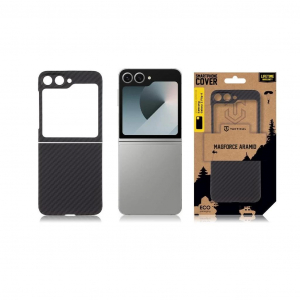 Tactical MagForce Aramid tok fekete Samsung Galaxy Z Flip 6 k&eacute;sz&uuml;l&eacute;khez