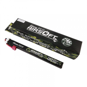 Gens Ace 25C 1200mAh 3S1P 11.1V Airsoft Gun Lipo akkumul&aacute;tor T Plug Long Size csatlakoz&oacute;val (GEA12003S25DL)
