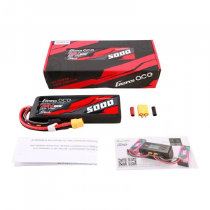 Gens Ace G-Tech 5000mAh 7.4V 60C 2S1P Lipo akkumul&aacute;tor PC XT60 csatlakoz&oacute;val (GEA502S60X6GT)
