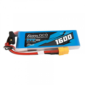 Gens Ace G-Tech LiPo 1600mAh 7.4V 45C 2S1P XT60 akkumul&aacute;tor (GEA162S45X6GT)