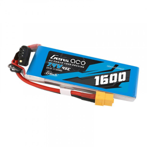 Gens Ace G-Tech LiPo 1600mAh 7.4V 45C 2S1P XT60 akkumul&aacute;tor (GEA162S45X6GT)