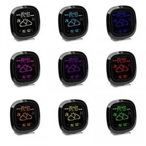 TFA Dostmann TFA.me ID-04  WLAN időj&aacute;r&aacute;sjelző &aacute;llom&aacute;s Előrejelz&eacute;s 4 napos &Eacute;rz&eacute;kelők sz&aacute;ma (max.) 5 (35.8102.01)