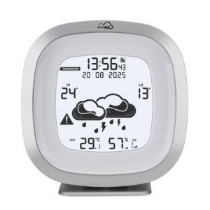 TFA Dostmann TFA.me ID-03  WLAN időj&aacute;r&aacute;sjelző &aacute;llom&aacute;s Előrejelz&eacute;s 4 napos &Eacute;rz&eacute;kelők sz&aacute;ma (max.) 5 (35.8101.54)