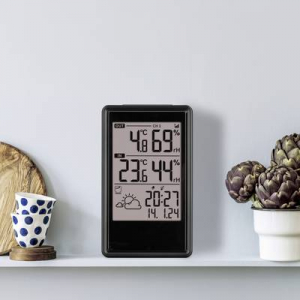 TFA Dostmann ETNA  Vezet&eacute;k n&eacute;lk&uuml;li időj&aacute;r&aacute;sjelző &aacute;llom&aacute;s Előrejelz&eacute;s 6 - 12 &oacute;ra &Eacute;rz&eacute;kelők sz&aacute;ma (max.) 3 (35.1173.01)