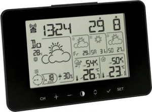 TFA Dostmann Vezet&eacute;k n&eacute;lk&uuml;li időj&aacute;r&aacute;sjelző &aacute;llom&aacute;s Előrejelz&eacute;s 4 napos &Eacute;rz&eacute;kelők sz&aacute;ma (max.) 3 db (35.1156.01)
