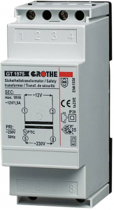 Grothe Csengő transzformátor 12 V/AC 1.5 A (14101)