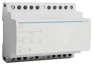 Hager Biztons&aacute;gi transzform&aacute;tor 12 V, 24 V 5.25 A (ST315)