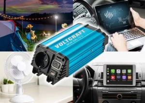 VOLTCRAFT Inverter MSW 300-12-G 300 W 12 V/DC - 230 V/AC m&oacute;dos&iacute;tott szinuszhull&aacute;m (VC-13984530)