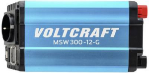 VOLTCRAFT Inverter MSW 300-12-G 300 W 12 V/DC - 230 V/AC m&oacute;dos&iacute;tott szinuszhull&aacute;m (VC-13984530)
