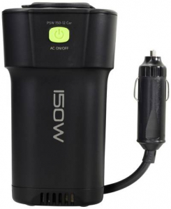 VOLTCRAFT Inverter MSW 150-12 Car - &Uuml;d&iacute;tős doboz forma poh&aacute;rtart&oacute;hoz (VC-14939485)
