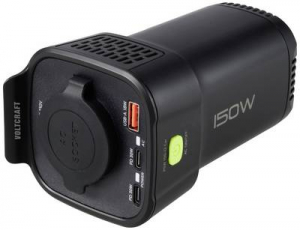 VOLTCRAFT Inverter MSW 150-12 Car - &Uuml;d&iacute;tős doboz forma poh&aacute;rtart&oacute;hoz (VC-14939485)