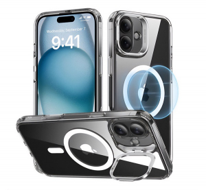 ESR CLASSIC HALOLOCK szilikon telefonv&eacute;dő (&uuml;t&eacute;s&aacute;ll&oacute;s&aacute;g, l&eacute;gp&aacute;rn&aacute;s sarok, MagSafe) &Aacute;TL&Aacute;TSZ&Oacute; Apple iPhone 16 (GP-164053)