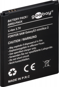 Goobay Akkumulátor 1500 mAh, 3,8 V Li-Ion Samsung Galaxy  S3 mini/Ace2 (40628)