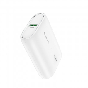 Borofone BJ21 Powerbank 10000mAh USB + Type-C PD 20W QC 3.0 18W fehér (BJ21-feher)