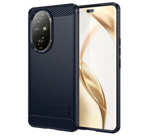 Mofi szilikon telefonv&eacute;dő (&uuml;t&eacute;s&aacute;ll&oacute;s&aacute;g, l&eacute;gp&aacute;rn&aacute;s sarok, sz&aacute;lcsiszolt, karbon minta) S&Ouml;T&Eacute;TK&Eacute;K Honor 200 Pro (GP-159341)