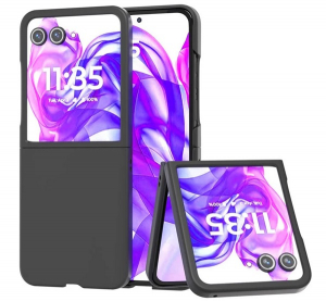 Műanyag telefonv&eacute;dő FEKETE Motorola Razr 50 Ultra 5G (XT2451-3) "Gigapack csomagol&aacute;s" (GP-163447)